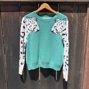 Misslook leopard sweater